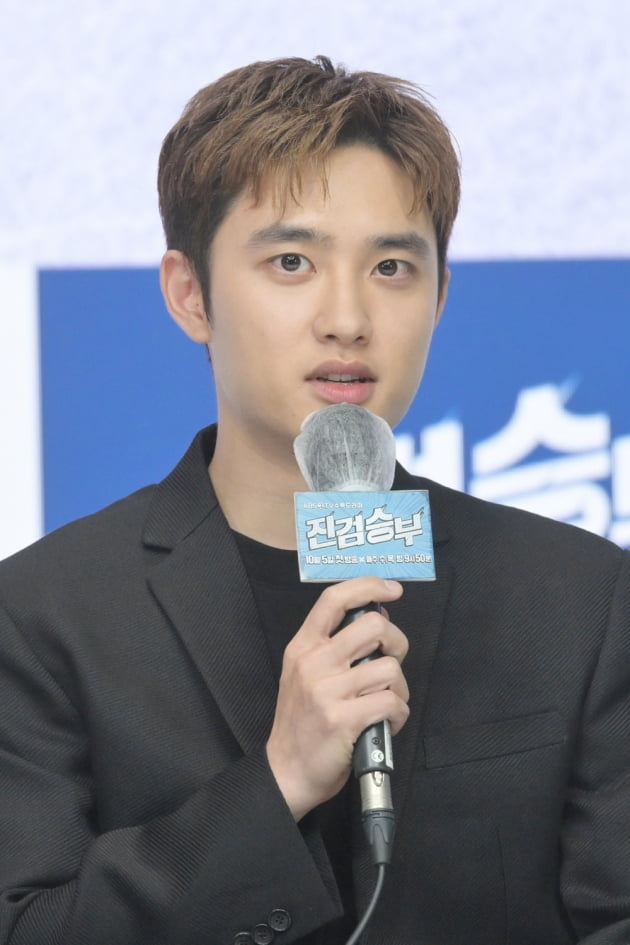 엑소 때도 안했는데…도경수, '진검승부' 위해 파마까지 "말투·행동도 바꿔"