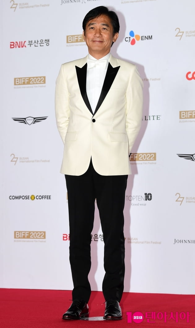 [TEN 포토] 양조위 '깔끔한 블랙&화이트'(27th BIFF)