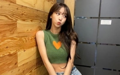 이미주, 한줌 허리+납작배에 '깜짝'…헤이즈 "어쭈"[TEN★]