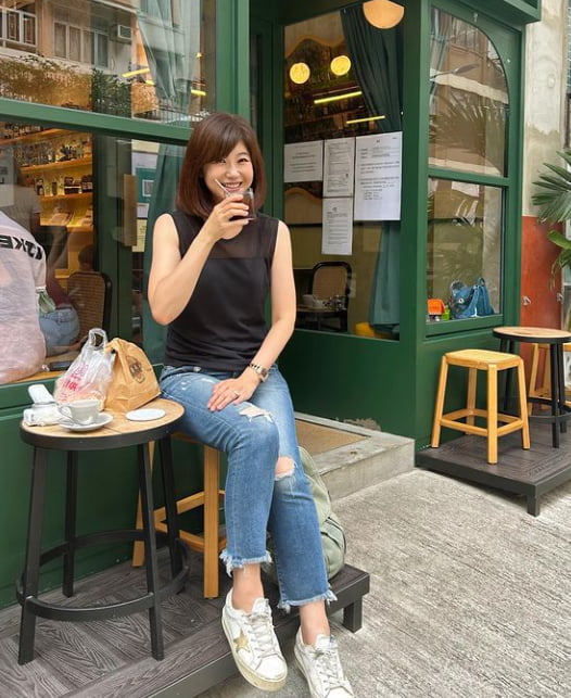 '금융맨' 강수정 남편, 홍콩 길바닥에서 쭈그려 앉은 사연[TEN★]