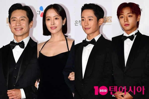 신하균, 한지민, 정해인, 박지훈(왼쪽부터) /사진=텐아시아 DB