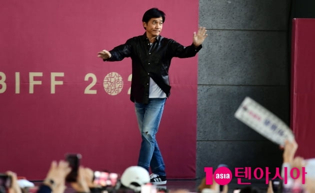 [TEN 포토] 양조위 '한국팬 반가워요'[27th BIFF]