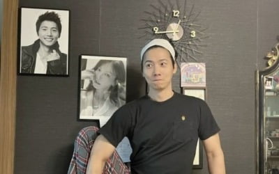 이상우, 익살 표정…배경은 ♥김소연과 잉꼬부부 모먼트[TEN★]