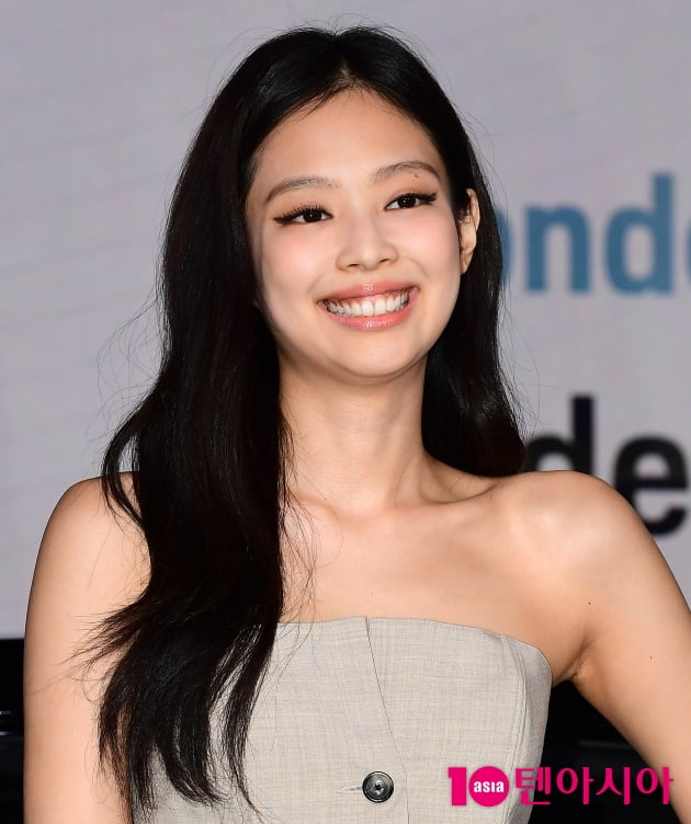[TEN 포토] 블랙핑크 제니 '러블리 미소'