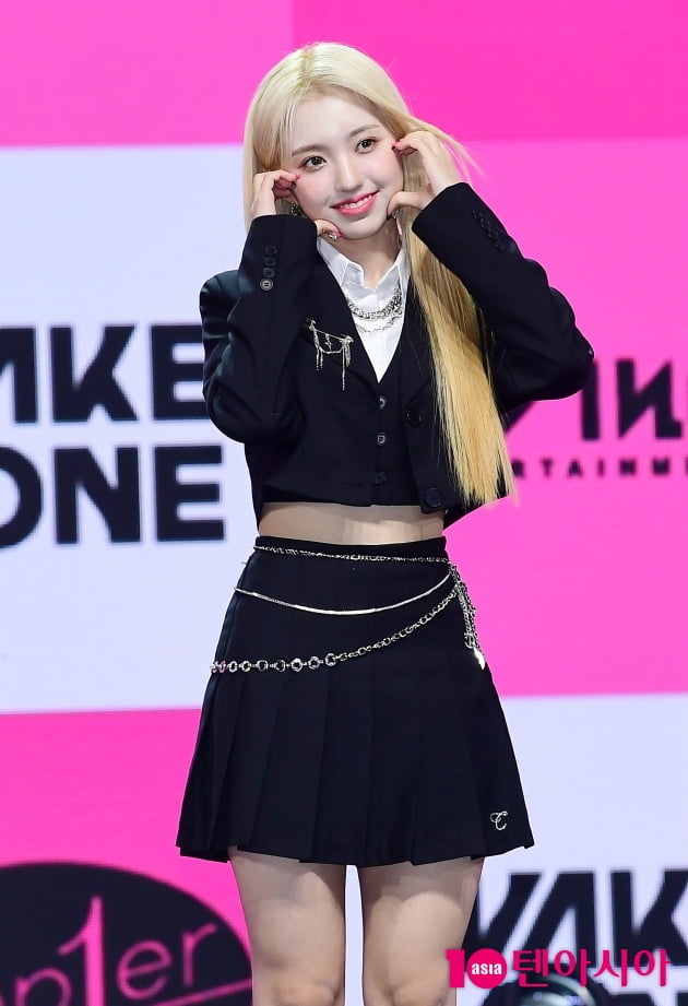 [TEN 포토] 캐플러 강예서 '막내의 귀여움'