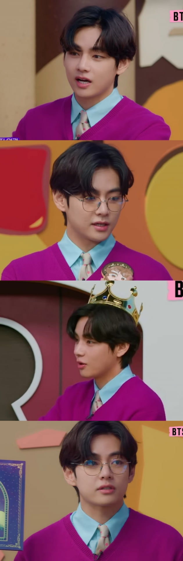 방탄소년단 뷔, 동화 찢고 나온 창의력 왕자님 쿠키런도 찢었다