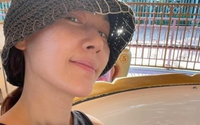 김하늘, 뒷모습만 봐도 심쿵…"제주도에서"[TEN★]