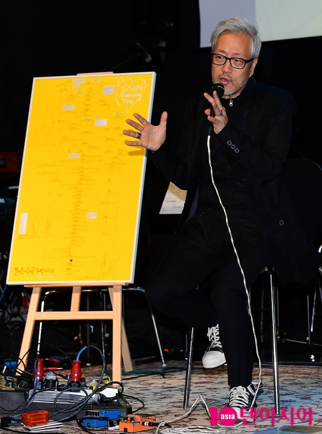 [TEN 포토] 김종진 "봄여름가을겨울 팬들에게 감사드린다"