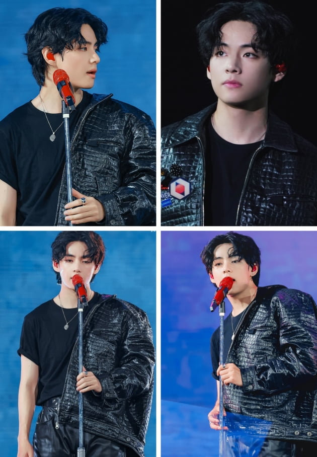방탄소년단 뷔, 釜콘서트 "무대의 신" 귀환