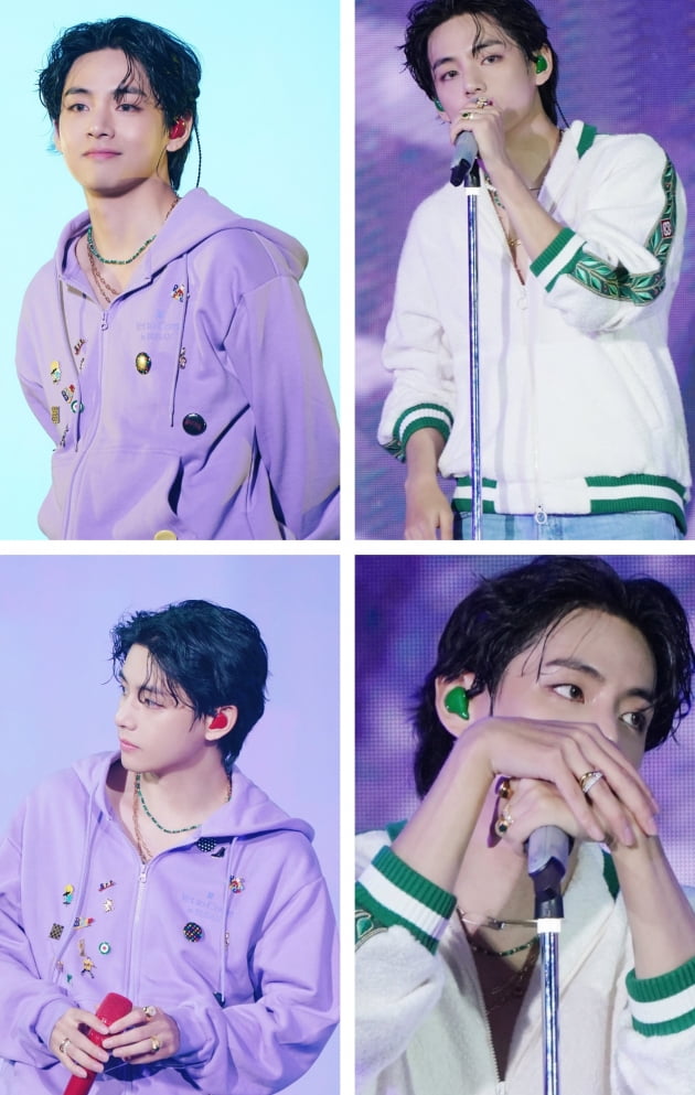 방탄소년단 뷔, 釜콘서트 "무대의 신" 귀환