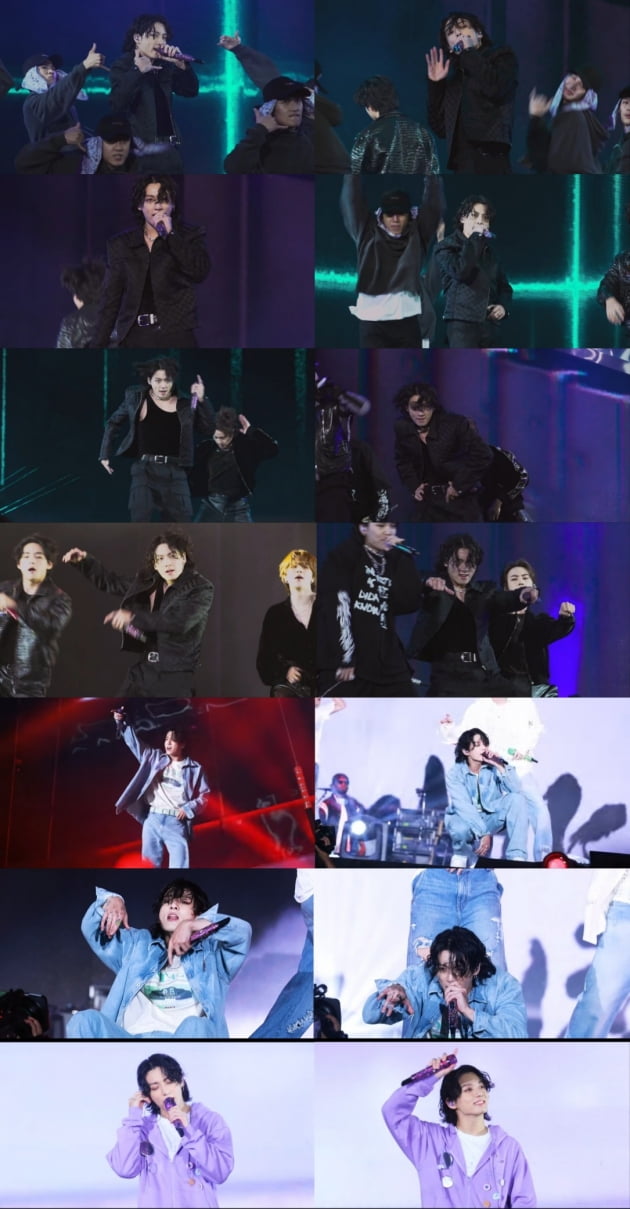 방탄소년단 정국, '부산 콘서트'서 '무대신(神)'강림 범접불가 라이브 퍼포먼스
