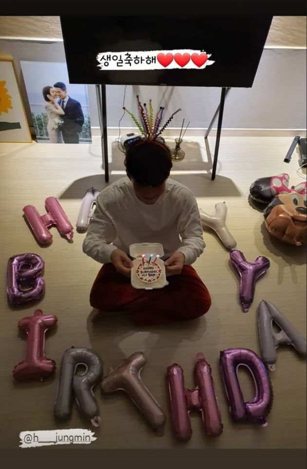 '내년 재혼' 조예영, 소고기→이벤트…♥한정민과 맞는 첫 생일 준비 많이 했네 [TEN★]