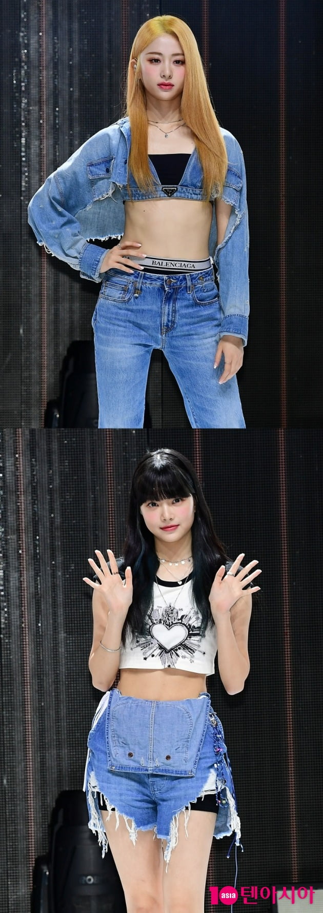 르세라핌 허윤진 홍은채 / 사진=텐아시아DB