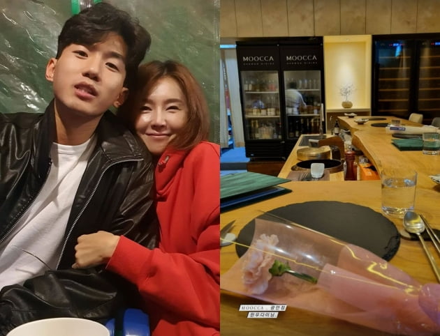 '내년 재혼' 한정민, ♥조예영 만난 후 첫 생일…10만원대 한우다이닝으로 입 호강[TEN★]