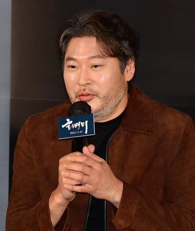 [TEN 포토] 최무성 '사람들 많으면 쫄아요'