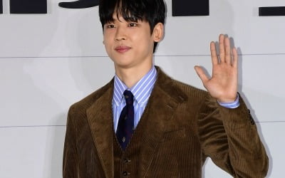 [TEN 포토] 박정우 '첫 영화 떨려요'