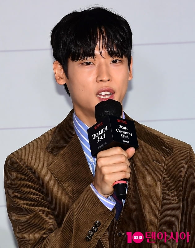[TEN 포토] 박정우 "첫 영화 제작보고회 자리가 고맙다"
