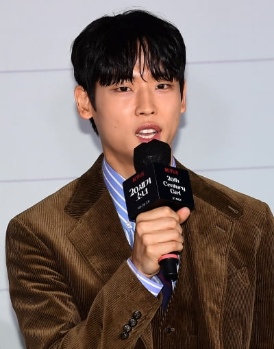 [TEN 포토] 박정우 "첫 영화 제작보고회 자리가 고맙다"