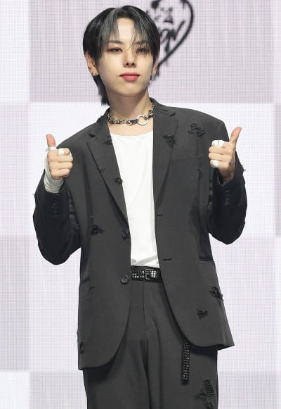[TEN 포토] 위아이 장대현 '엄지 척'