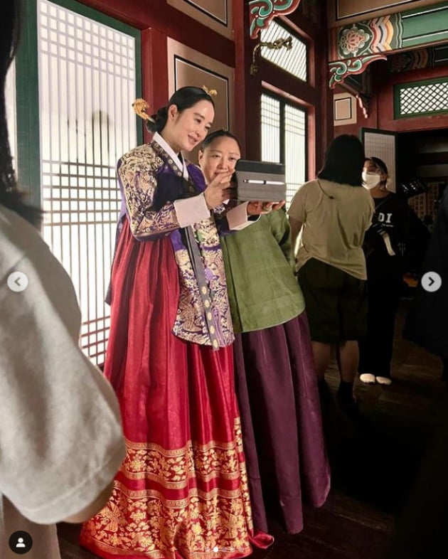 김혜수, 상궁나인 박준면과 찰떡...내짝꿍[TEN★]