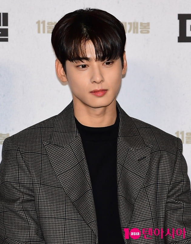 [TEN 포토] 차은우 '극장 밝히는 비주얼'