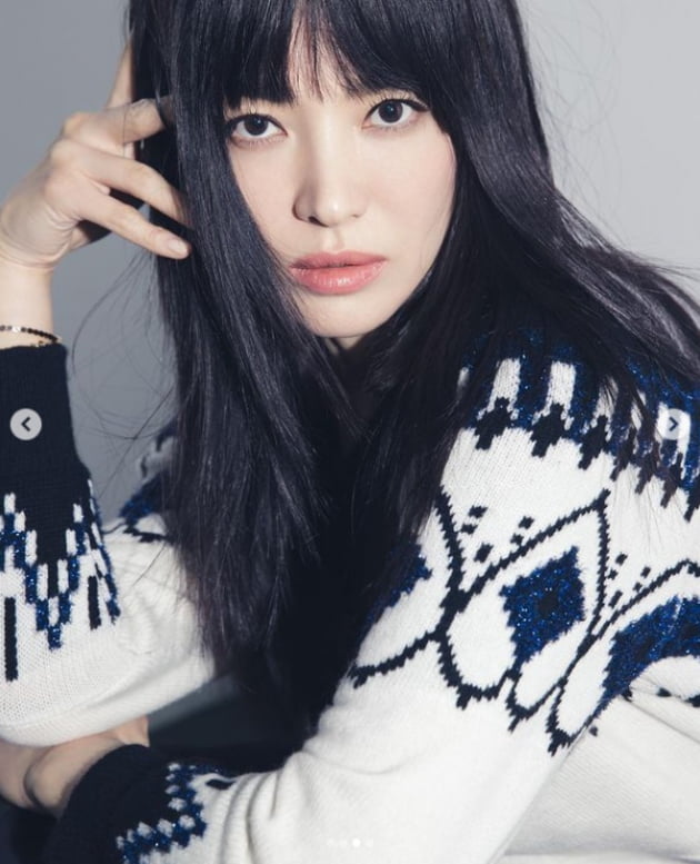 송혜교, 뭘 입어도 빛나...예쁜게 체질[TEN★]