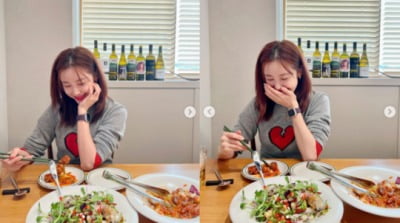 전효성, 마음에 담은 '♥'…행복 미소와 함께 '즐거운 데이트'