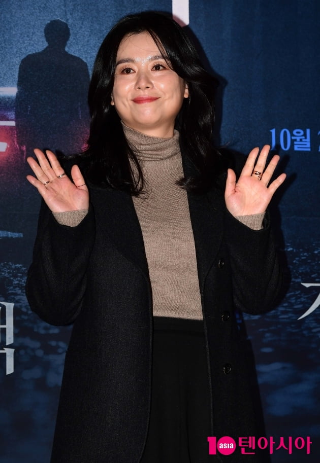 [TEN 포토] 장혜진 '영화 정말 기대되요'