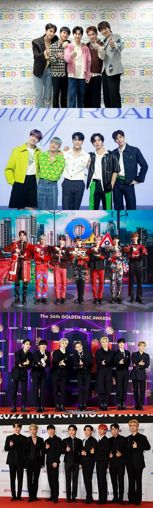 엑소·아스트로·템페스트·스트레이키즈·에이티즈, K-POP BOY BRAND 1위~5위 경쟁