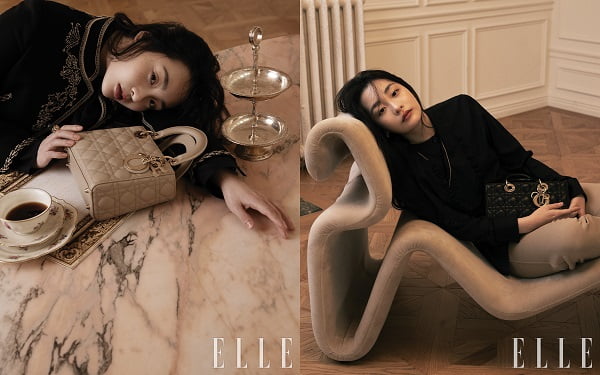디올 X 김민하 레이디 디올 화보, 파리지엔 무드 '물씬'
