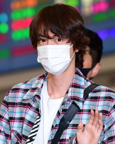 [TEN 포토] 방탄소년당 진 '자기 주장이 강한 이목구비'