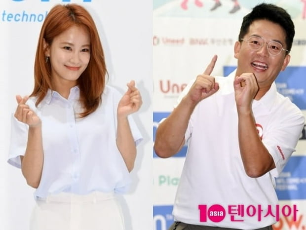 김지민, 김준호(왼쪽부터). 사진=텐아시아 DB