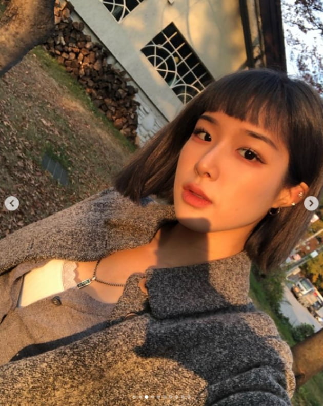 표인봉의 딸 표바하, 가을의 달콤함...빛나는 미모