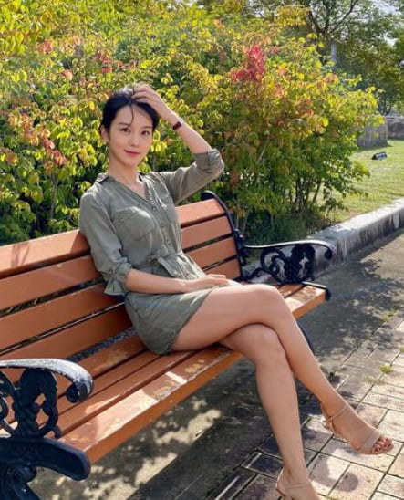 송소희, 원피스 길이가 너무 짧아…육감적인 다리 라인