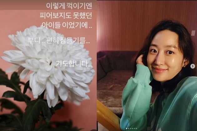 전혜빈,  부디.. 편히 잠들기를.. 기도합니다...이태원 참사 애도