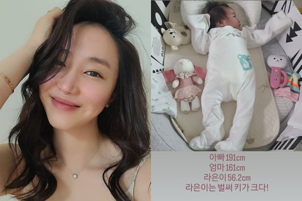천상지희 선데이 딸, 모델 출신 아빠 DNA 물려 받았네? "벌써 키가 크다"