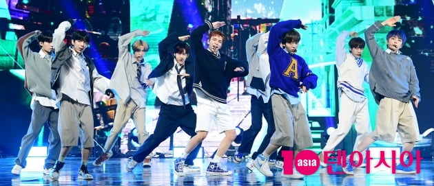 [TEN 포토] 나인아이 '음악방송 1위를 향해'