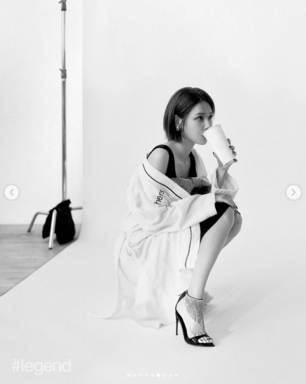 '정경호♥' 최수영, 너무 섹시했나?...태연 "대미친"