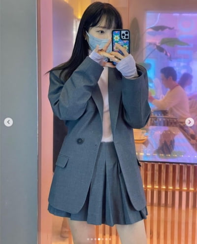 이솔이, 소녀이고 싶은 셀럽...♥박성광 "따뜻하게 입고댕기라 했다~"