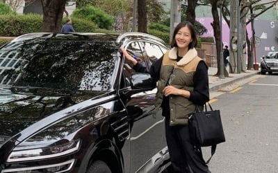'대기업 직원 남편♥' 이현이, "차 사고" 났는데 고급 세단 옆에서 싱글벙글