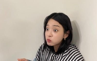 설인아, 떡볶이 크게 한 입에 '귀요美' 가득 표정
