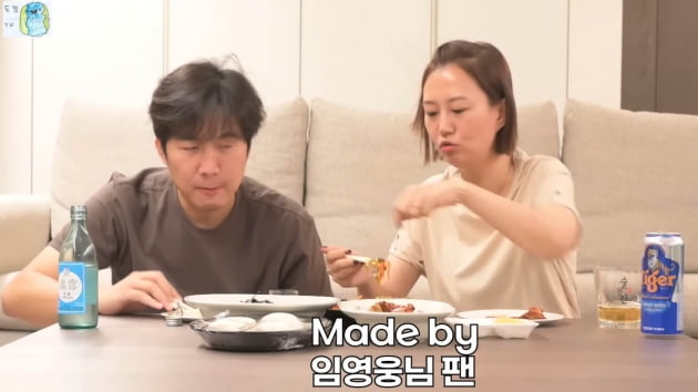장윤정♥도경완, 임영웅 덕에 '입호강'…"팬 분이 만들어줘" 게장 먹방