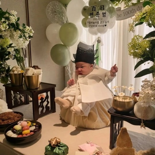 홍현희 제이쓴 부부 子 준범 군 / 사진=홍현희 인스타그램