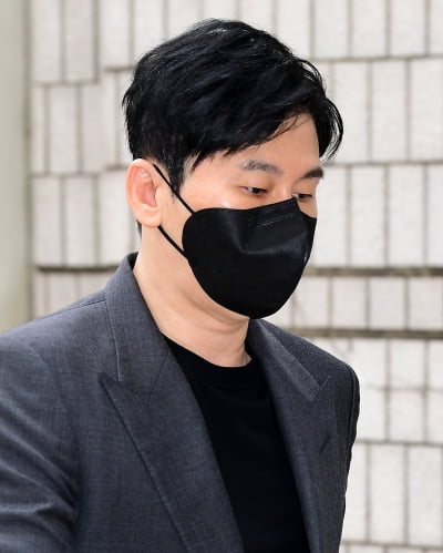 [TEN 포토] 양현석 '어두운 표정으로'