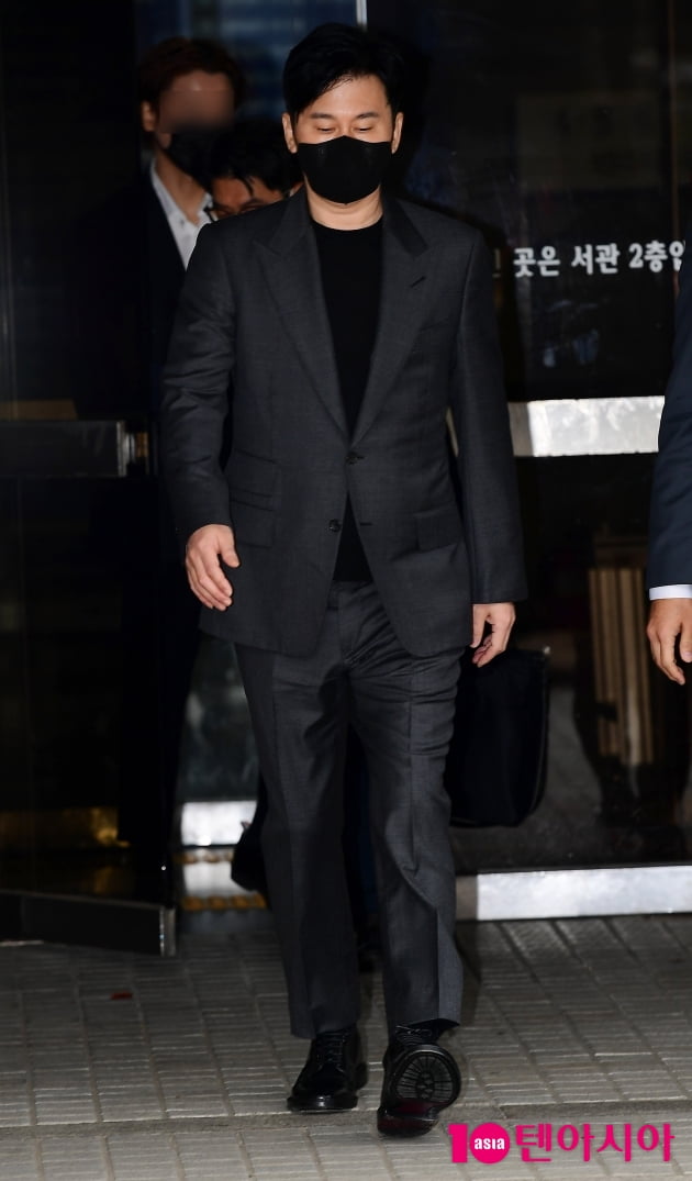 [TEN 포토] 양현석 '결심 공판을 마치고'