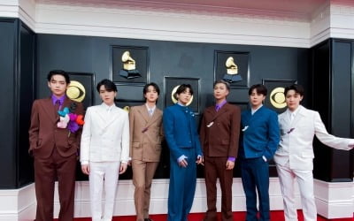 방탄소년단, 美 '그래미 어워드'서 3년 연속 수상 후보 지명