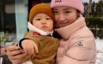 서하얀, 썰매 끄는 ♥임창정+동생들 돌보는 의젓한 아들들…"2년 전 추억"