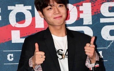 [TEN 포토] 박지훈 '약한영웅 엄지척'