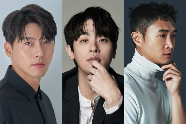 현빈, 박정민, 조우진 /사진제공=VAST엔터테인먼트, 샘컴퍼니, 유본컴퍼니