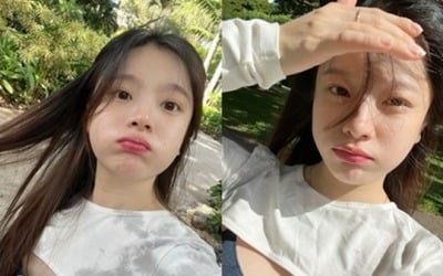 벤, 애엄마의 청순 비주얼…하와이로 떠난 태교여행